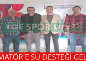 İZMİR AMATÖR’E BÜYÜKŞEHİR BELEDİYESİ’NDEN 8.500 KOLİ SU DESTEĞİ