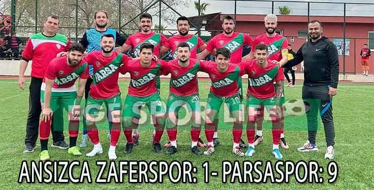 PARSASPOR 9 GOLLE KAZANDI VE LİDER OLDU