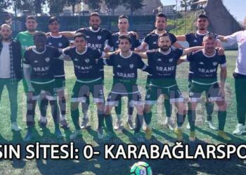 KARABAĞLARSPOR, 3 PUANI 5 GOLLE ALDI
