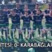 KARABAĞLARSPOR, 3 PUANI 5 GOLLE ALDI