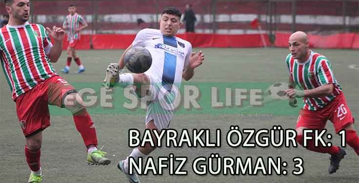 NAFİZ GÜRMAN, YARIŞI BIRAKMADI