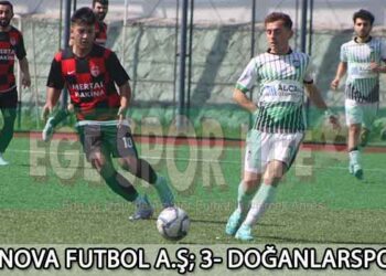 BORNOVA FUTBOL A.Ş, DOĞANLARSPOR ENGELİNİ AŞMASINI BİLDİ