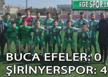 ŞİRİNYERSPOR, BUCA EFELER’DEN İSTEDİĞİNİ ALDI