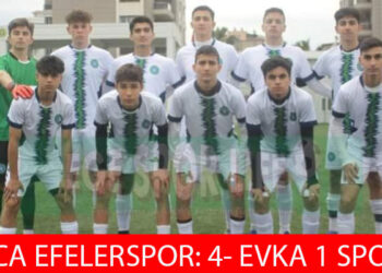 BUCA EFELERSPOR HAFTAYI LİDER TAMAMLADI