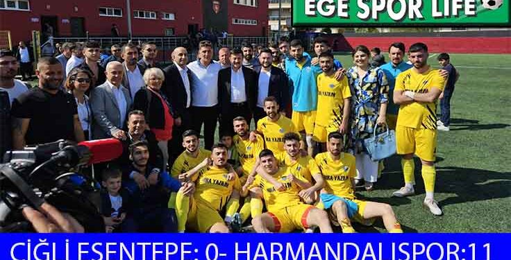 HARMANDALI ESMEYE DEVAM EDİYOR
