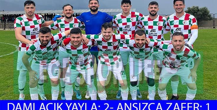 DAMLACIK YAYLA, BİR ENGELİ DAHA AŞTI