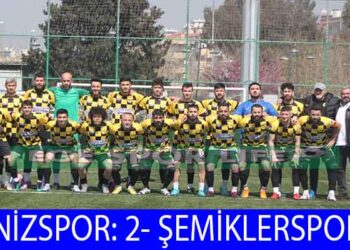 ŞEMİKLER, DENİZSPOR’A PUAN KAPTIRDI