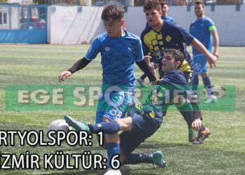 35 İZMİR KÜLTÜR, 3 PUANI 6 GOLLE ALDI