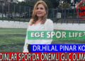 KADINLAR SPOR’DA ÖNEMLİ GÜÇ OLMALI