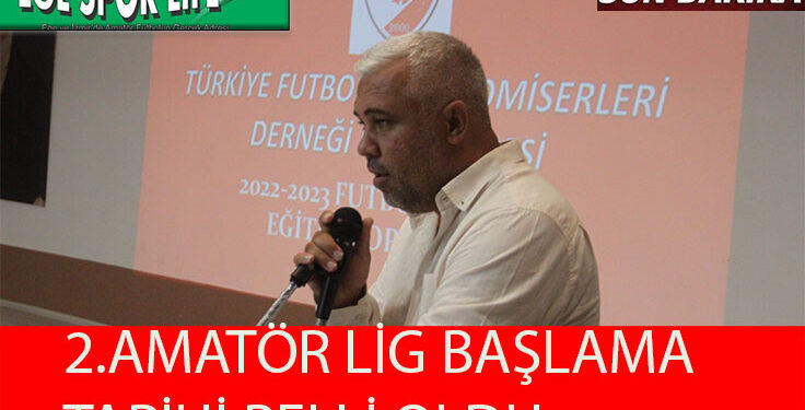 ERGELDİ’DEN LİGLERİMİZİN BAŞLAMASI İLE İLGİLİ AÇIKLAMA