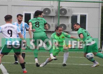 KOZAĞAÇSPOR, EMRE ATEŞ İLE GÜLDÜ