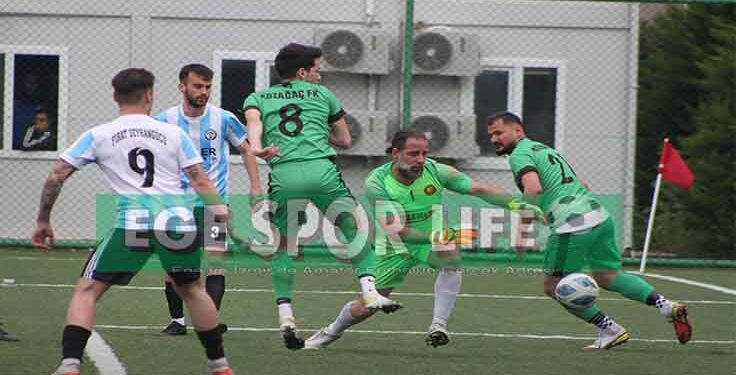 KOZAĞAÇSPOR, EMRE ATEŞ İLE GÜLDÜ