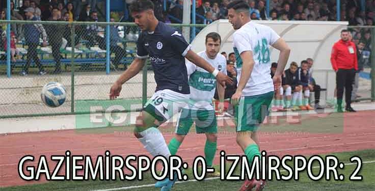İZMİRSPOR, GAZİEMİR’DE LİDERLİĞİNİ KORUDU