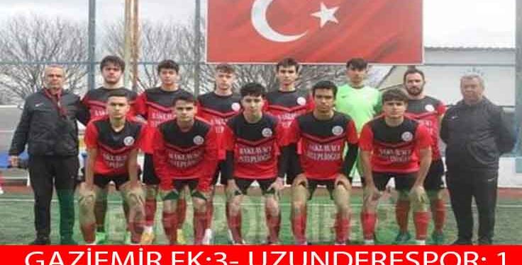 GAZİEMİR FK, UZUNDERE’Yİ ELİ BOŞ GÖNDERDİ