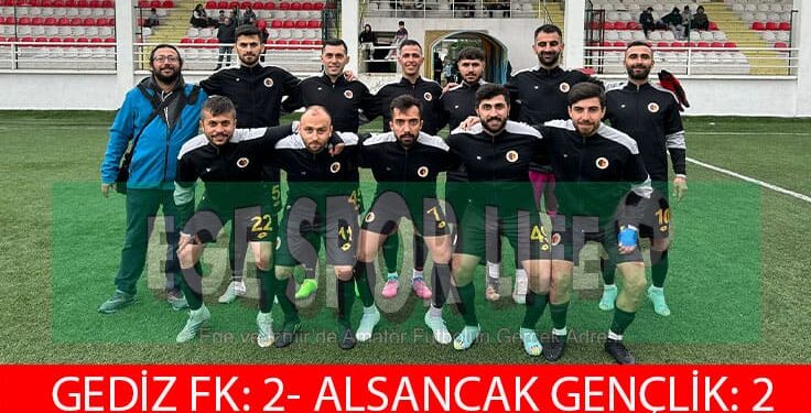 GEDİZ FK, BERABERLİKLE YETİNDİ