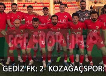 GEDİZ FK, HÜZEYİN HAZMAN İLE GÜLDÜ