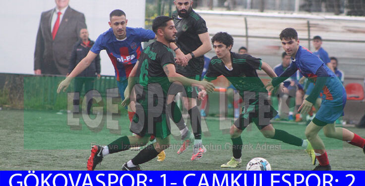 ÇAMKULESPOR, GÖKOVA EENGELİNİ AŞMASINI BİLDİ.