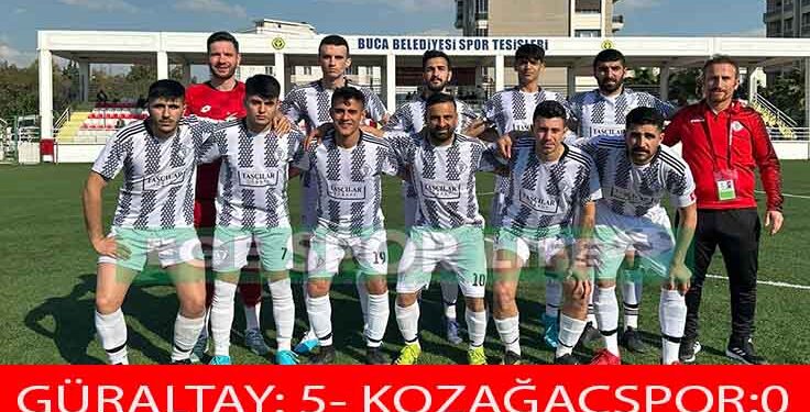 GÜRALTAY, 3 PUANI 5 GOLLE ALDI