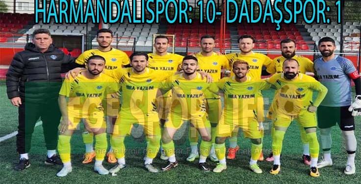 HARMANDALISPOR’DAN GOL ŞOV