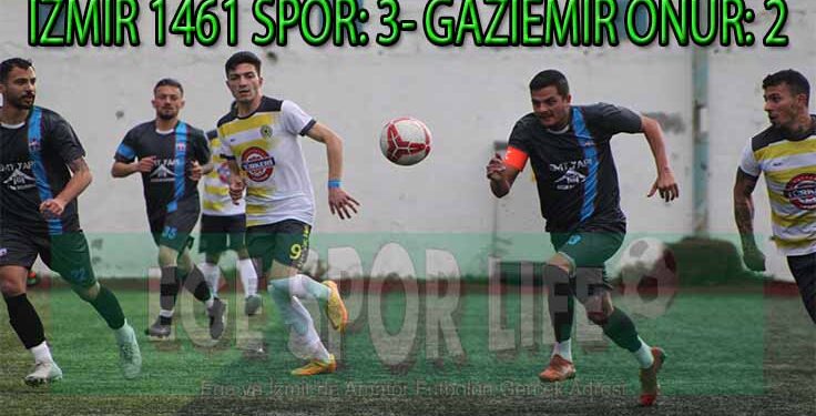 İZMİR 1461 SPOR, GAZİEMİR ONUR ENGELİNİ AŞMASINI BİLDİ