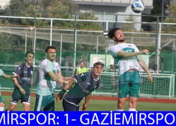 İZMİRSPOR VE GAZİEMİR BİRER PUANA RAZI OLDULAR