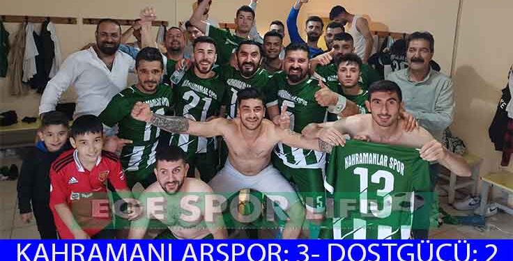 KAHRAMANLAR 5 GOL ATTIĞI MAÇTAN 3-2 GALİP AYRILDI