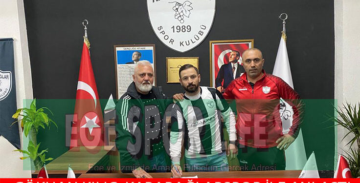 KARABAĞLARSPOR, HÜCUMA GÖKHAN’I ALDI