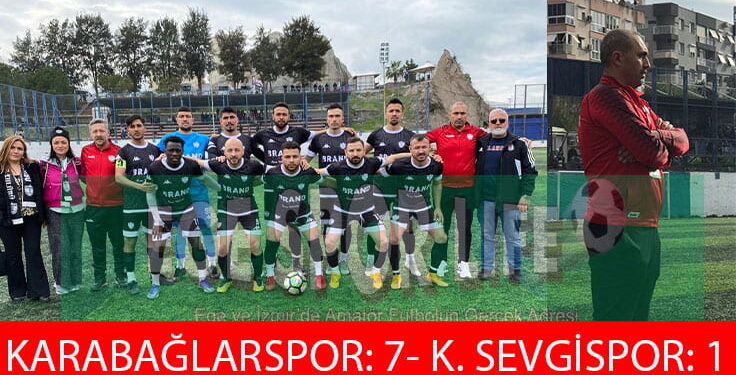 KARABAĞLARSPOR, DOLU DİZGİN YOLUNA DEVAM ETTİ