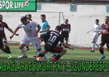 K.YEŞİLYURT FK, UZUNDERE KARŞISINDA PUAN KAYBI YAŞADI