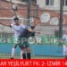 ZORLU MAÇTA İKİ TAKIM BİRER PUANA RAZI OLDU