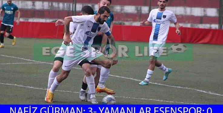 BAYRAKLI DERBİSİNİ NAFİZ GÜRMAN KAZANDI