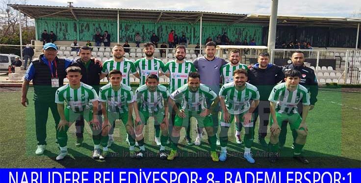 NARLIDERE BELEDİYESPOR’DAN GOLLÜ GALİBİYET