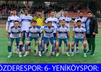 ÖZDERESPOR, YENİKÖYSPOR’A GEÇİT VERMEDİ