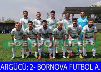 BORNOVA FUTBOL A.Ş, BİR FARKLA KAZANMASINI BİLDİ