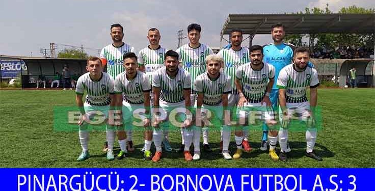 BORNOVA FUTBOL A.Ş, BİR FARKLA KAZANMASINI BİLDİ