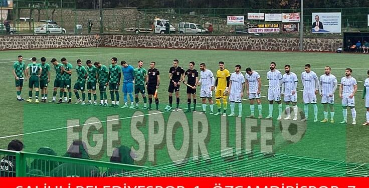 ÖZÇAMDİBİSPOR’DAN GOL YAĞMURU