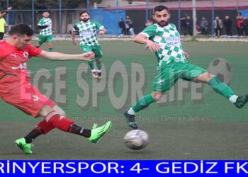 ŞİRİNYERSPOR, GEDİZ FK’DAN ZORDA OLSA 3 PUANI ALDI