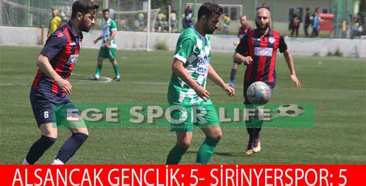 10 GOL ATILAN MAÇTA, İKİ TAKIMDA BİRER PUANA RAZI OLDU