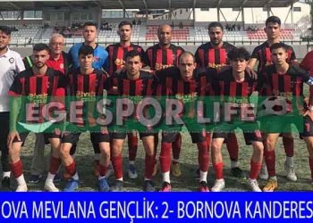 BORNOVA KANDERE İKİNCİ YARIDA COŞTU
