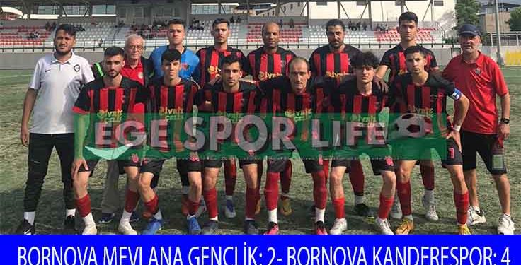 BORNOVA KANDERE İKİNCİ YARIDA COŞTU