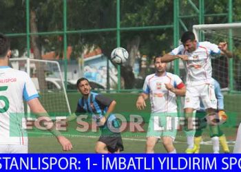 İMBATLI YILDIRIMSPOR, BOSTANLI ENGELİNİ 4 GOLLE AŞTI