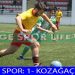 KOZAĞAÇ 3 PUANI 2 GOLLE ALDI