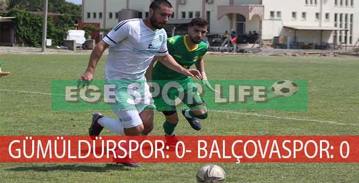 BALÇOVASPOR, GÜMÜLDÜR’DE FIRSAT TEPTİ