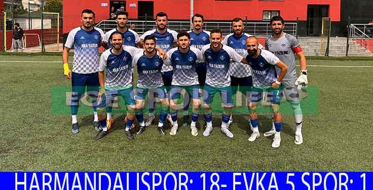 LİDER HARMANDALI, GOL REKORUNA KOŞUYOR