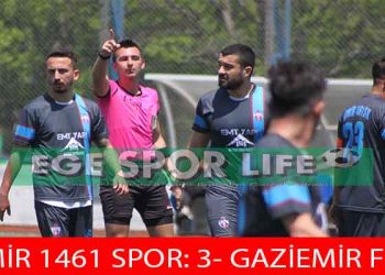 LİDER İZMİR 1461, GAZİEMİR FK ENGELİNİ AŞMASINI BİLDİ