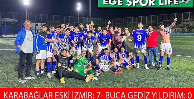 KARABAĞLAR ESKİ İZMİR HAFTAYI LİDER TAMAMLADI