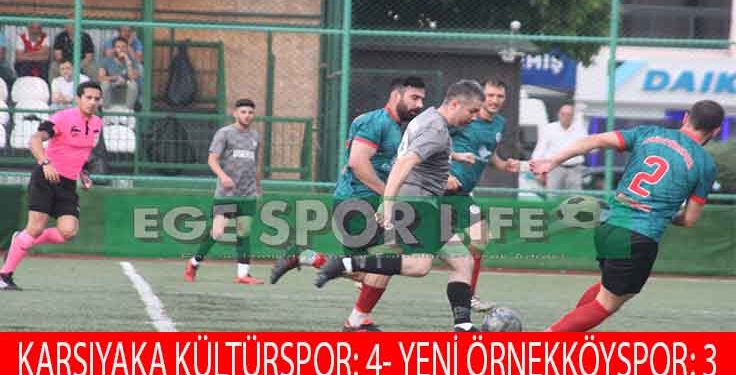 KARŞIYAKA KÜLTÜSPOR, SON DAKİKADA 3 PUANI KAPTI