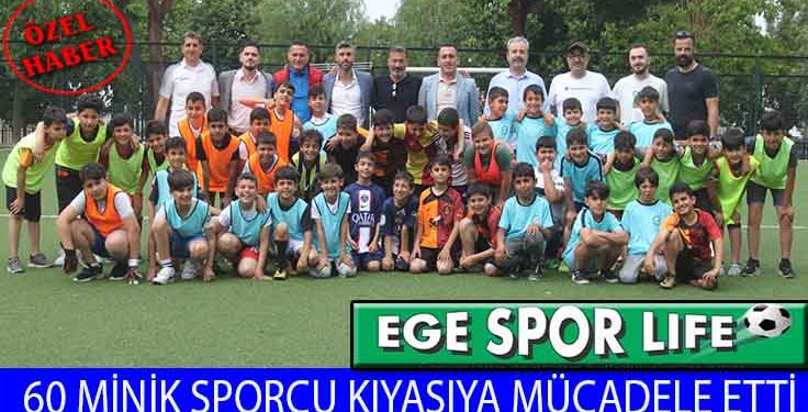KONAK’TA İLKOKUL MİNİKLER FUTBOL TURNUVASI YAPILDI