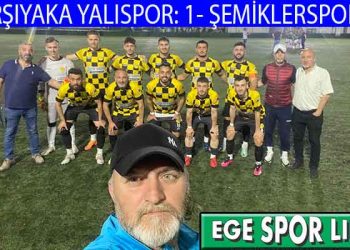 ŞEMİKLERSPOR, HAFTAYI 1 PUANLA TAMAMLADI