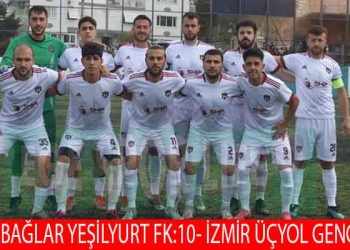 KARABAĞLAR YEŞİLYURT FK’DAN 10 GOLLÜ GALİBİYET